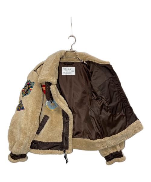 AVIREX（アヴィレックス）AVIREX (アヴィレックス) RETRO BOA B-3 TOPGUN ベージュ サイズ: Freeの古着・服飾アイテム