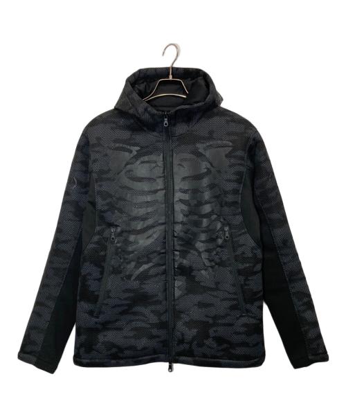 VANSON（バンソン）VANSON (バンソン) プレイングウィンターメッシュパーカー ブラック サイズ:Lの古着・服飾アイテム