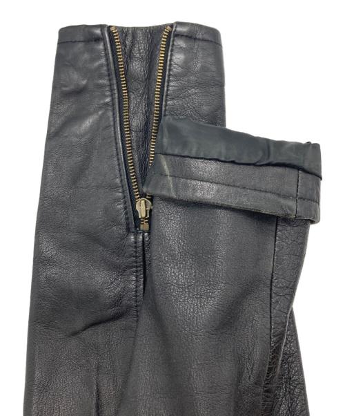 AVIREX（アヴィレックス）AVIREX (アヴィレックス) トラッカーライダース レザージャケット ブラック サイズ:40の古着・服飾アイテム