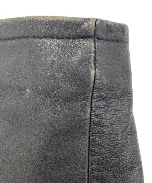 AVIREX（アヴィレックス）AVIREX (アヴィレックス) トラッカーライダース レザージャケット ブラック サイズ:40の古着・服飾アイテム