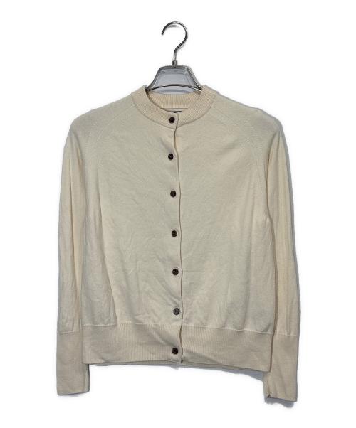 BATONER（バトナ―）BATONER (バトナ―) BABY WOOL CREW NECK CARDIGAN ベージュ サイズ:1の古着・服飾アイテム