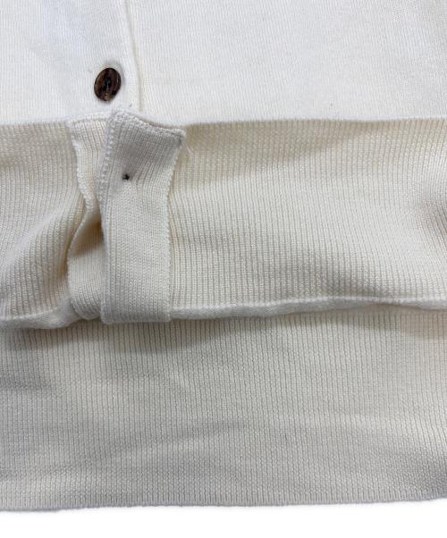 BATONER（バトナ―）BATONER (バトナ―) BABY WOOL CREW NECK CARDIGAN ベージュ サイズ:1の古着・服飾アイテム