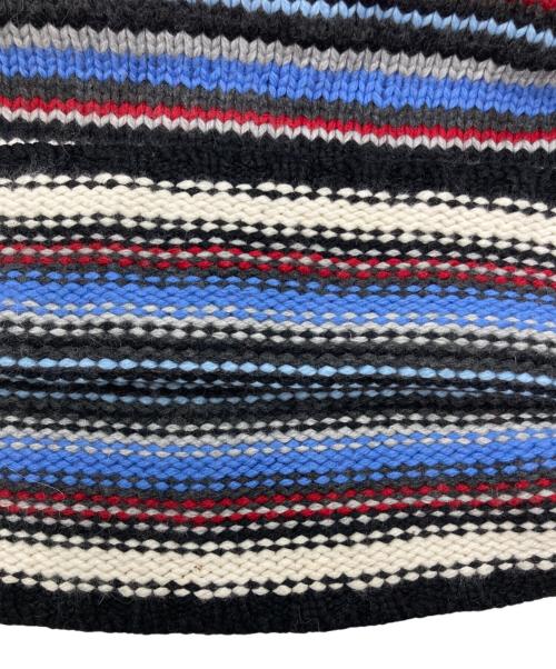 BURBERRY BLACK LABEL（バーバリーブラックレーベル）BURBERRY BLACK LABEL (バーバリーブラックレーベル) マルチボーダーニット マルチカラー サイズ:3の古着・服飾アイテム