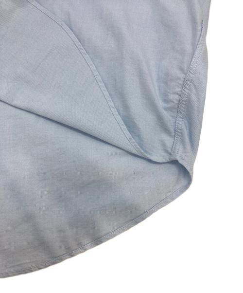 ami（アミ）ami (アミ) ハートロゴ半袖シャツ ブルー サイズ:Lの古着・服飾アイテム