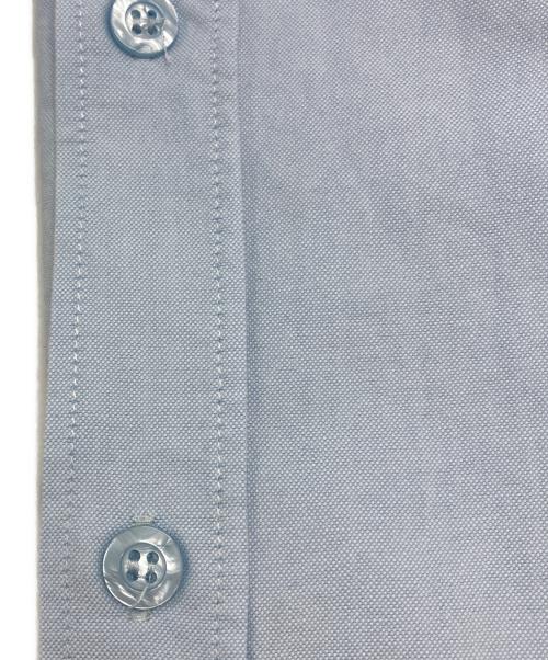 ami（アミ）ami (アミ) ハートロゴ半袖シャツ ブルー サイズ:Lの古着・服飾アイテム