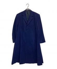 LAD MUSICIAN（ラッドミュージシャン）の古着「FLARE CHESTER COAT」｜ブルー