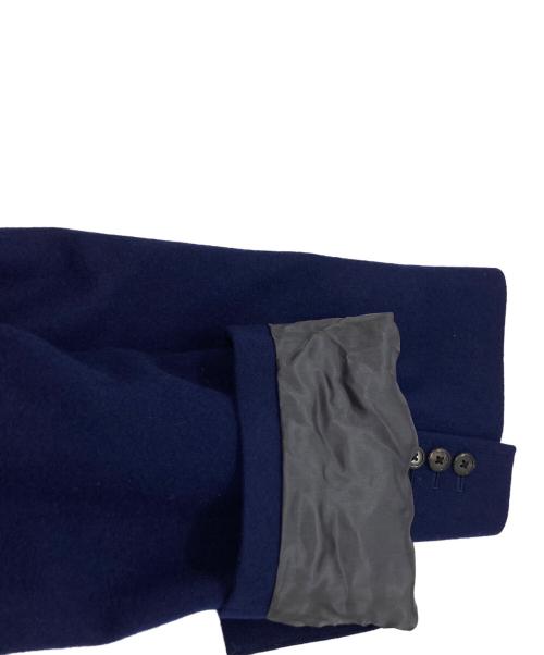 LAD MUSICIAN（ラッドミュージシャン）LAD MUSICIAN (ラッドミュージシャン) FLARE CHESTER COAT ブルー サイズ:42の古着・服飾アイテム