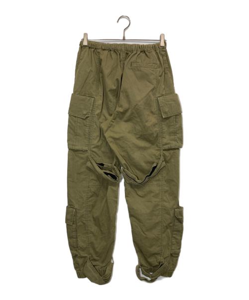 OFFWHITE（オフホワイト）OFFWHITE (オフホワイト) ボンテージカーゴパンツ カーキ サイズ:32の古着・服飾アイテム