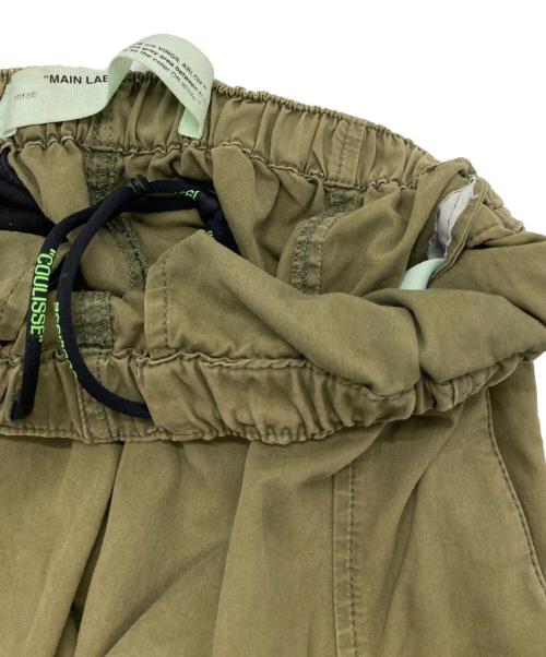 OFFWHITE（オフホワイト）OFFWHITE (オフホワイト) ボンテージカーゴパンツ カーキ サイズ:32の古着・服飾アイテム