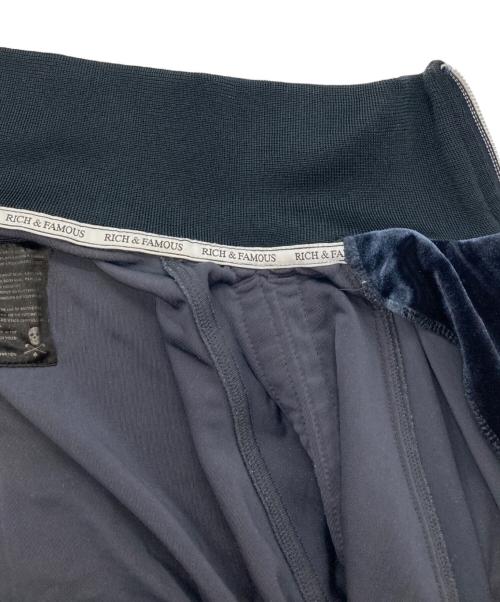 MARK&LONA（マークアンドロナ）MARK&LONA (マークアンドロナ) ベロアセットアップジャージ ブルー サイズ:Lの古着・服飾アイテム