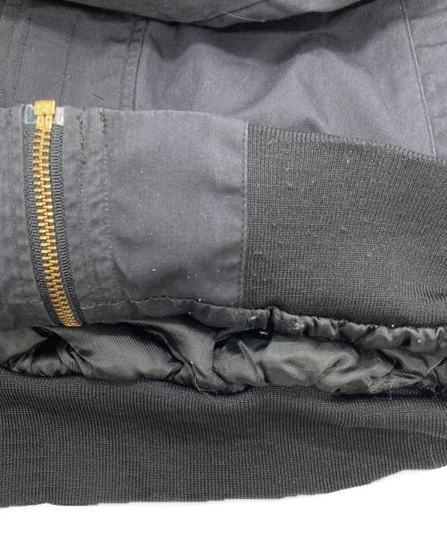 U'S NAVY（アメリカ海軍）U'S NAVY (アメリカ海軍) Utility Jacket ブラック サイズ:Mの古着・服飾アイテム