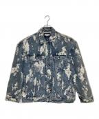 MAISON SPECIALメゾンスペシャル）の古着「Prime-Over Jacquard Denim Jacket」｜ブルー