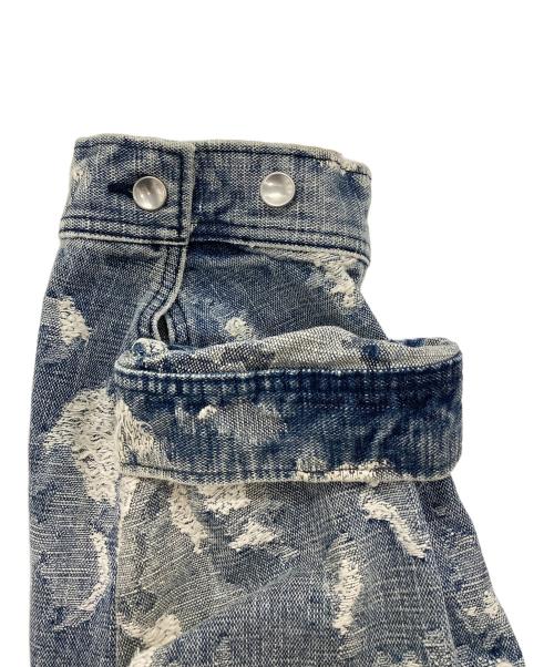 MAISON SPECIAL（メゾンスペシャル）MAISON SPECIAL (メゾンスペシャル) Prime-Over Jacquard Denim Jacket ブルー サイズ:2の古着・服飾アイテム