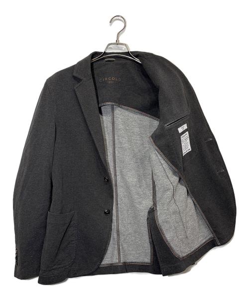 CIRCOLO 1901（チルコロ1901）Circolo 1901 (チルコロ1901) カットテーラードジャケット グレー サイズ:48の古着・服飾アイテム