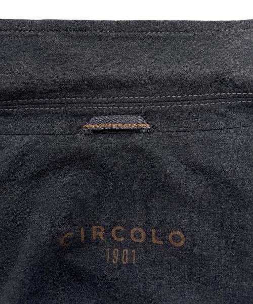 CIRCOLO 1901（チルコロ1901）Circolo 1901 (チルコロ1901) カットテーラードジャケット グレー サイズ:48の古着・服飾アイテム