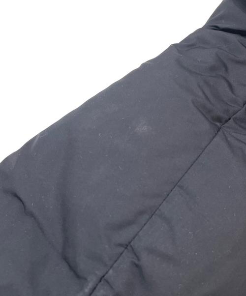 HELMUT LANG（ヘルムートラング）HELMUT LANG (ヘルムートラング) ボンテージ バックルデザインフーデットダウンジャケット ブラック サイズ:46の古着・服飾アイテム