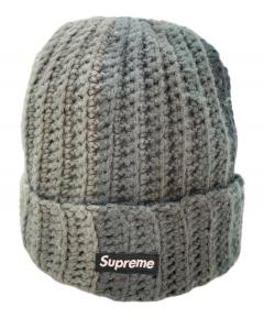 中古・古着通販】Supreme (シュプリーム) カモフラニット帽 カーキ