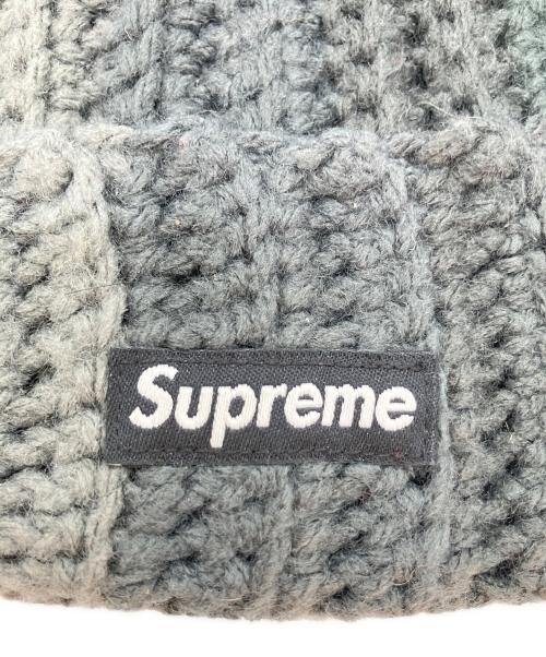 SUPREME（シュプリーム）Supreme (シュプリーム) gradient crochet beanie グレー サイズ:-の古着・服飾アイテム