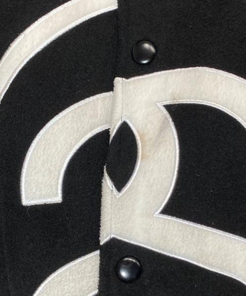 stussy（ステューシー）stussy (ステューシー) SS-LINK VARSITY JACKET ブラック サイズ:Lの古着・服飾アイテム