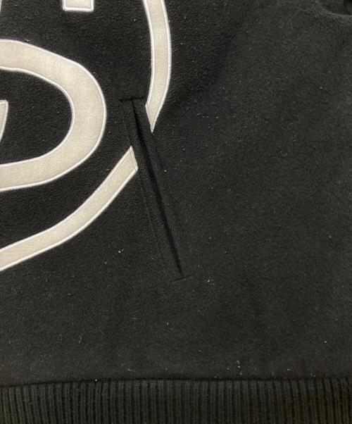 stussy（ステューシー）stussy (ステューシー) SS-LINK VARSITY JACKET ブラック サイズ:Lの古着・服飾アイテム
