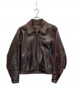 Schottショット）の古着「レザージャケット」｜ブラウン