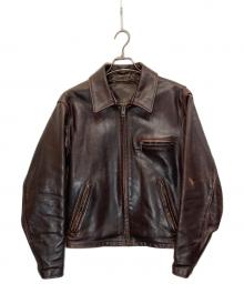 Schott（ショット）の古着「レザージャケット」｜ブラウン