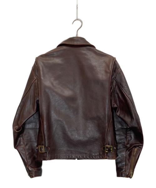 Schott（ショット）Schott (ショット) レザージャケット ブラウン サイズ:36の古着・服飾アイテム