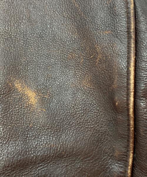 Schott（ショット）Schott (ショット) レザージャケット ブラウン サイズ:36の古着・服飾アイテム