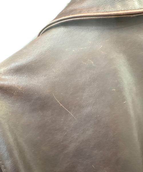 Schott（ショット）Schott (ショット) レザージャケット ブラウン サイズ:36の古着・服飾アイテム