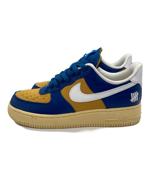 NIKE（ナイキ）NIKE (ナイキ) UNDEFEATED (アンディフィーテッド) Air Force 1 Low ブルー サイズ:SIZE 25.5cmの古着・服飾アイテム