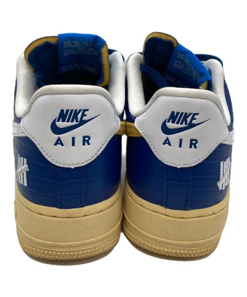 NIKE（ナイキ）NIKE (ナイキ) UNDEFEATED (アンディフィーテッド) Air Force 1 Low ブルー サイズ:SIZE 25.5cmの古着・服飾アイテム
