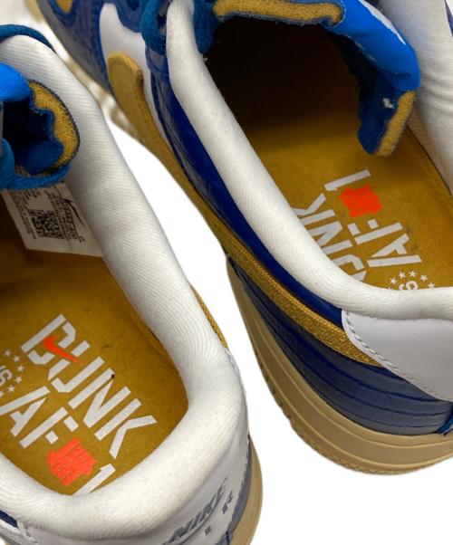 NIKE（ナイキ）NIKE (ナイキ) UNDEFEATED (アンディフィーテッド) Air Force 1 Low ブルー サイズ:SIZE 25.5cmの古着・服飾アイテム