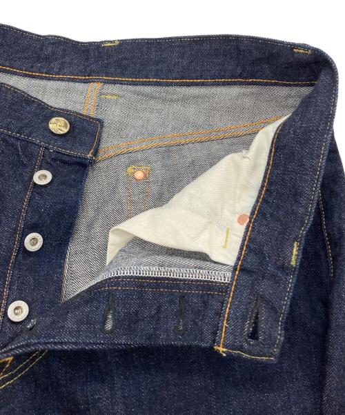 YOKOHAMA DENIM（ヨコハマデニム）YOKOHAMA DENIM (ヨコハマデニム) STRAIGHT JEANS インディゴ サイズ:34の古着・服飾アイテム