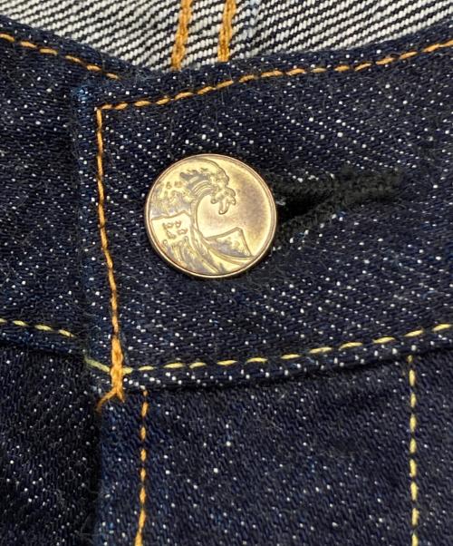 YOKOHAMA DENIM（ヨコハマデニム）YOKOHAMA DENIM (ヨコハマデニム) STRAIGHT JEANS インディゴ サイズ:34の古着・服飾アイテム