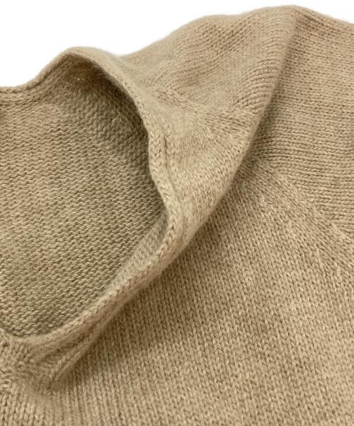 MaxMara（マックスマーラ）MaxMara (マックスマーラ) Vネックニット ベージュ サイズ:Mの古着・服飾アイテム
