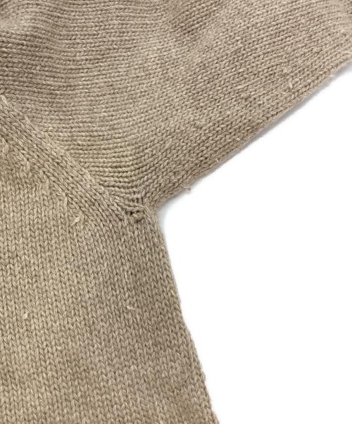 MaxMara（マックスマーラ）MaxMara (マックスマーラ) Vネックニット ベージュ サイズ:Mの古着・服飾アイテム