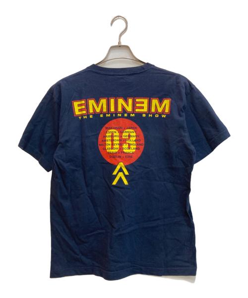 SHOOT（シュート）SHOOT (シュート) プリントTシャツ ネイビー サイズ:Lの古着・服飾アイテム