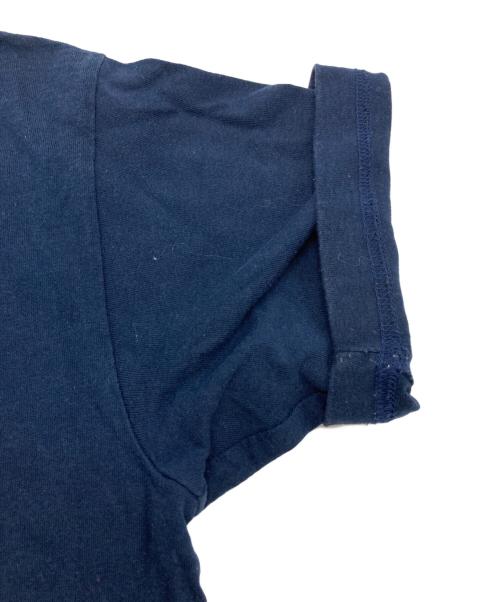 SHOOT（シュート）SHOOT (シュート) プリントTシャツ ネイビー サイズ:Lの古着・服飾アイテム