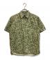 stussy（ステューシー）の古着「カモフラワープリントシャツ」｜カーキ×ベージュ