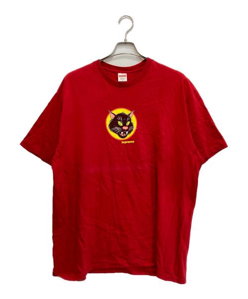 SUPREME（シュプリーム）Supreme (シュプリーム) BLACK CAT TEE レッド サイズ:XLの古着・服飾アイテム
