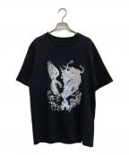 FACETASM×Dogsファセッタズム×ドッグス）の古着「プリントTシャツ」｜ブラック