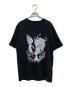 FACETASM（ファセッタズム）の古着「プリントTシャツ」｜ブラック