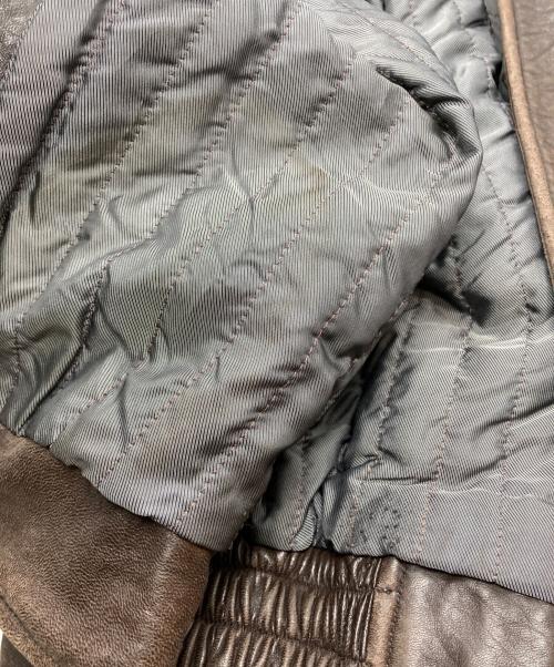 london fog（ロンドンフォグ）london fog (ロンドンフォグ) レザージャケット ブラウン サイズ:XLの古着・服飾アイテム