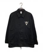 South2 West8サウスツー ウエストエイト）の古着「Coach Jacket -Cotton Twill-」｜ブラック