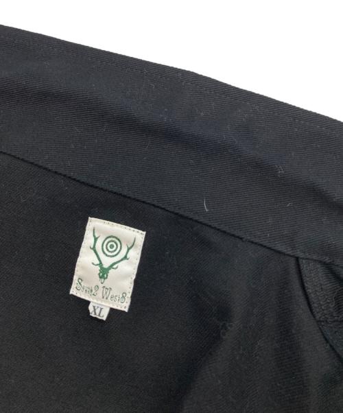 South2 West8（サウスツー ウエストエイト）South2 West8 (サウスツー ウエストエイト) Coach Jacket -Cotton Twill- ブラック サイズ:XLの古着・服飾アイテム