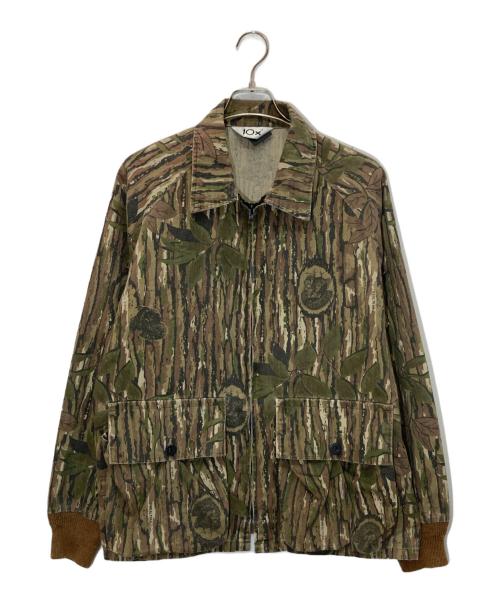 10X（テンエックス）10X (テンエックス) リアルツリーカモジャケット カーキ×ブラウン サイズ:SIZE Lの古着・服飾アイテム