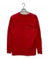 SUPREME (シュプリーム) COMME des GARCONS SHIRT (コムデギャルソンシャツ) ロングスリーブカットソー レッド サイズ:Ⅿ：8000円