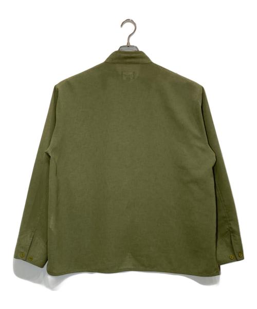 Schott（ショット）Schott (ショット) CHIFFON CHINESE JACKET グリーン サイズ:SIZE XLの古着・服飾アイテム