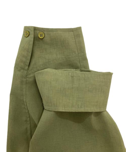 Schott（ショット）Schott (ショット) CHIFFON CHINESE JACKET グリーン サイズ:SIZE XLの古着・服飾アイテム