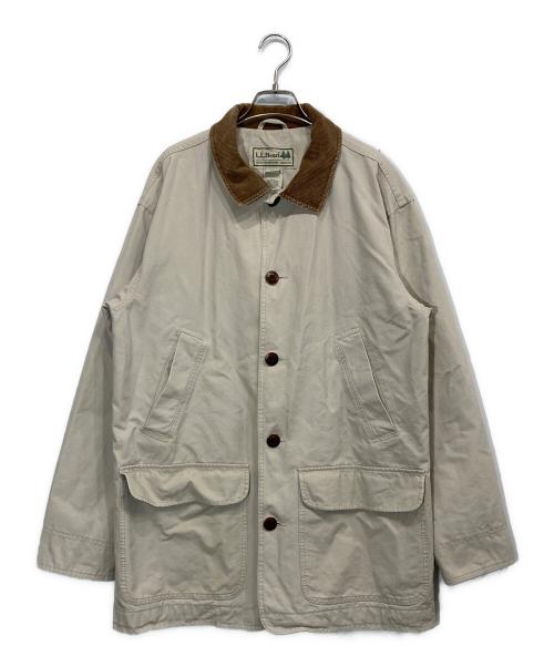 L.L.Bean（エルエルビーン）L.L.Bean (エルエルビーン) 80'sハンティングジャケット アイボリー サイズ:Mの古着・服飾アイテム
